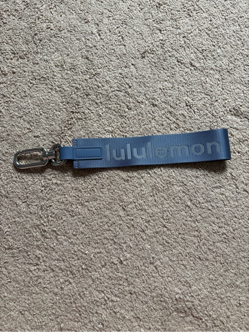 Lululemon Athletica Never Lost Keychain